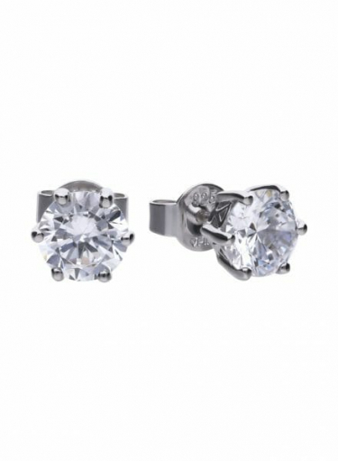 Diamonfire Claw Set 2.00ct Solitaire Stud Earrings