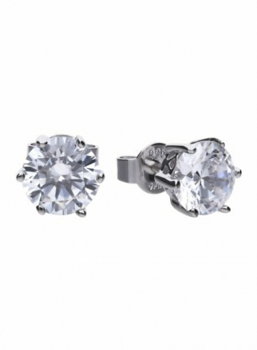 Diamonfire Claw Set 3.00ct Solitaire Stud Earrings